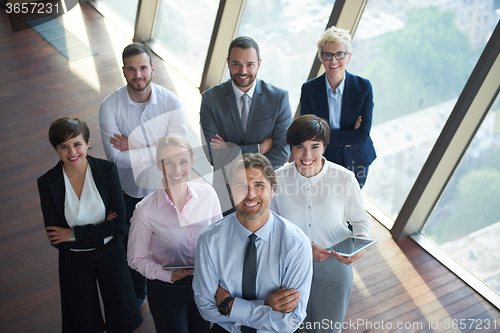 Image of diverse business people group
