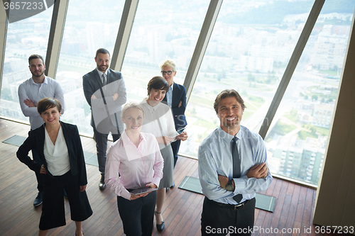 Image of diverse business people group