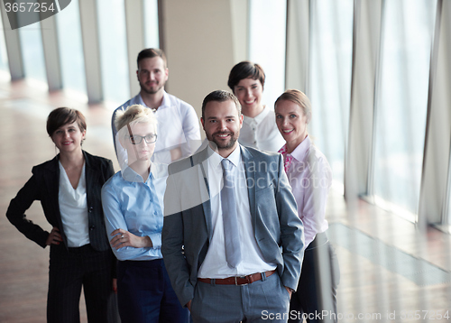 Image of diverse business people group