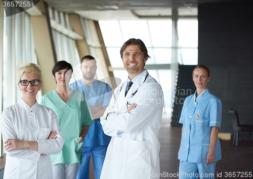 Image of group of medical staff at hospital