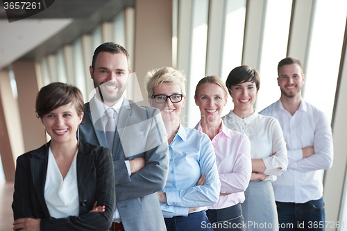 Image of diverse business people group