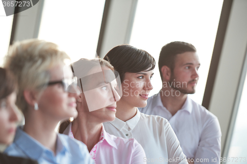 Image of diverse business people group
