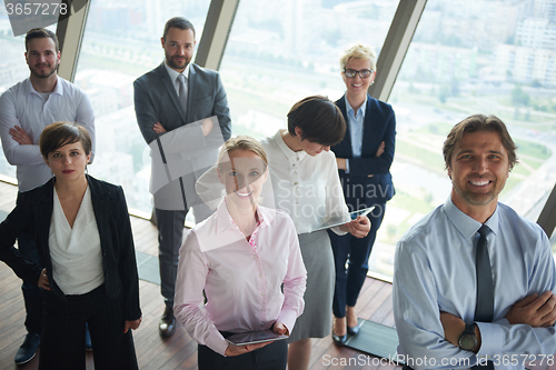 Image of diverse business people group