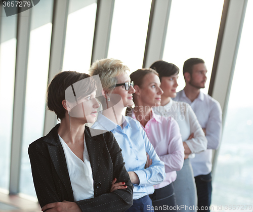 Image of diverse business people group