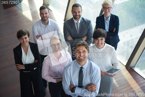 Image of diverse business people group