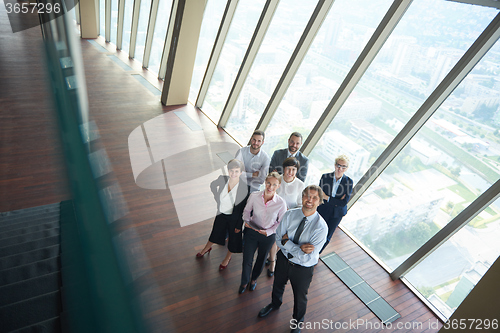 Image of diverse business people group