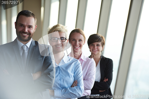 Image of diverse business people group