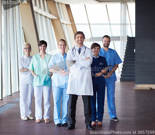 Image of group of medical staff at hospital