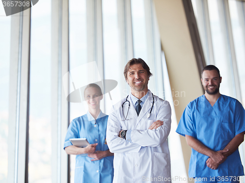 Image of group of medical staff at hospital