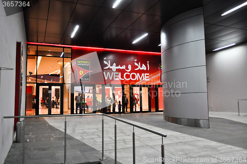 Image of Ferrari World in Abu Dhabi UAE