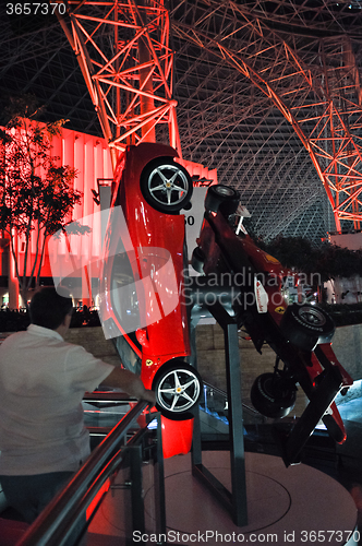 Image of Ferrari World in Abu Dhabi UAE