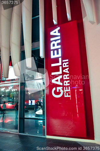 Image of Ferrari World in Abu Dhabi UAE