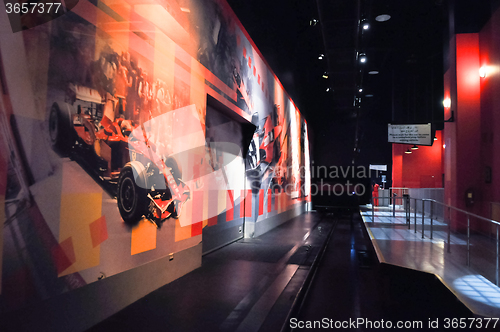 Image of Ferrari World in Abu Dhabi UAE