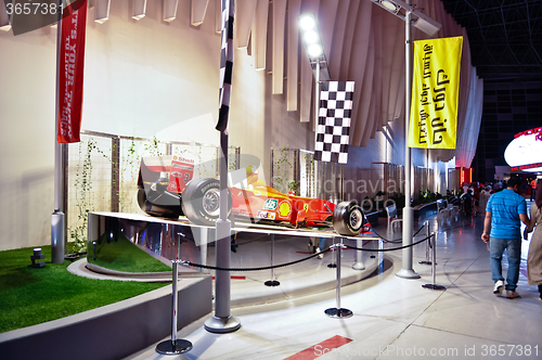 Image of Ferrari World in Abu Dhabi UAE