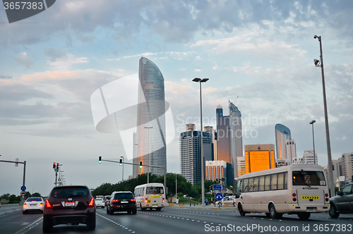 Image of Abu Dhabi the capital of UAE