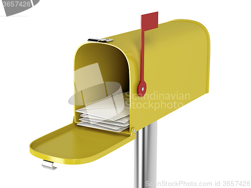 Image of Mailbox with mails