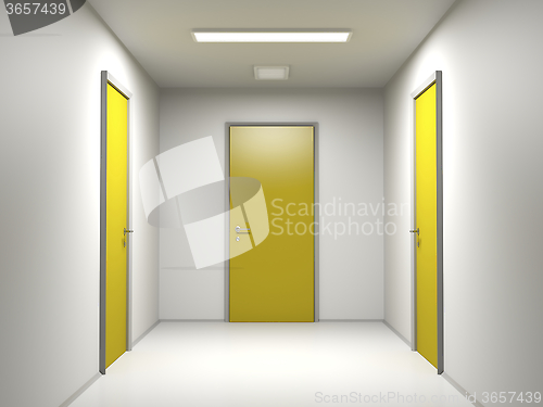 Image of Three doors