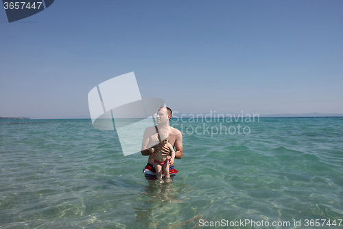Image of For the first time in the sea