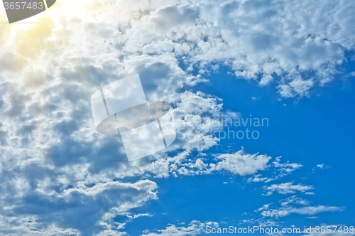 Image of Beauty skies with sunrise