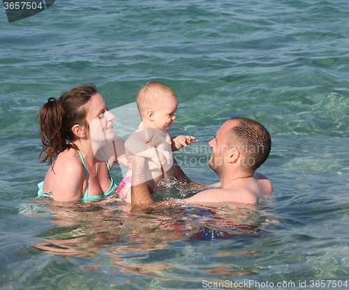 Image of Swimming lessons in the sea