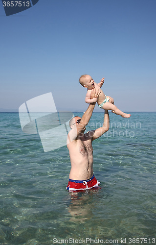 Image of Fun in sea water