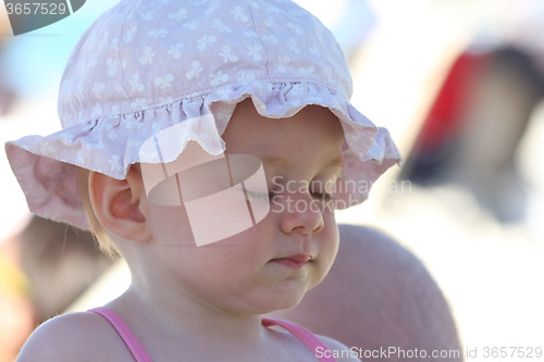 Image of Portrait of baby girl