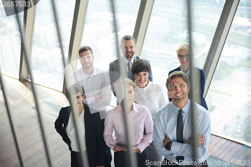Image of diverse business people group