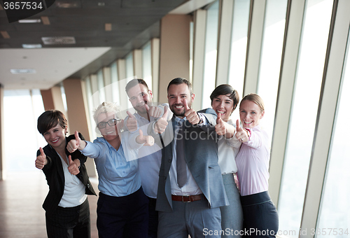 Image of diverse business people group