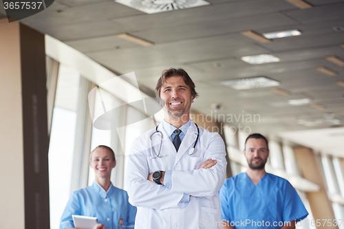 Image of group of medical staff at hospital