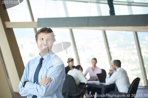 Image of portrait of handosme business man