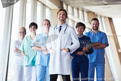 Image of group of medical staff at hospital