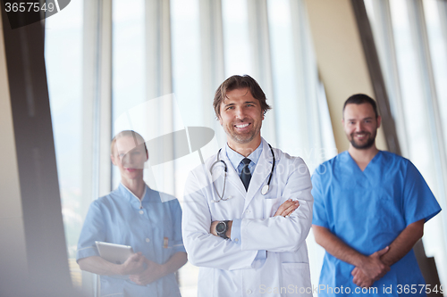 Image of group of medical staff at hospital