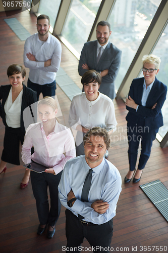 Image of diverse business people group