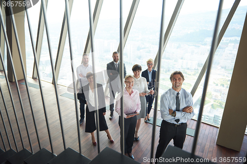 Image of diverse business people group