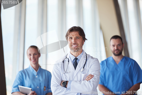 Image of group of medical staff at hospital