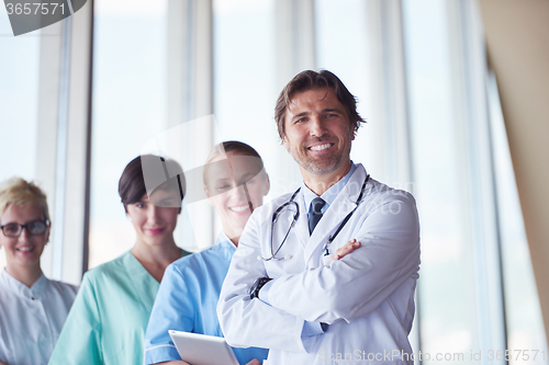 Image of group of medical staff at hospital