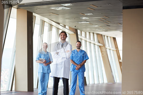 Image of group of medical staff at hospital