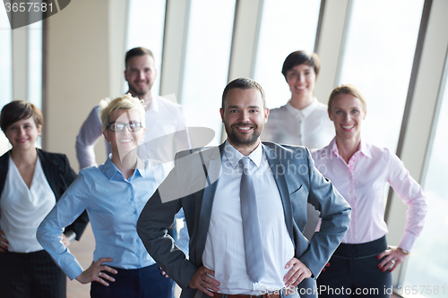 Image of diverse business people group