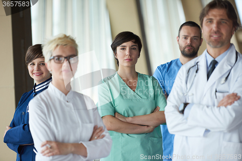 Image of group of medical staff at hospital