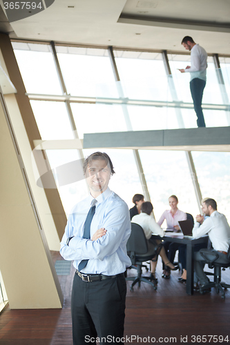 Image of portrait of handosme business man