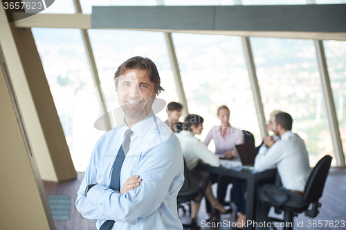 Image of portrait of handosme business man