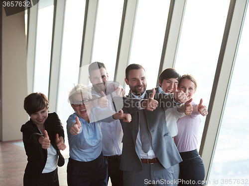 Image of diverse business people group