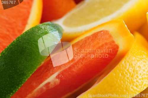 Image of Citrus wedges