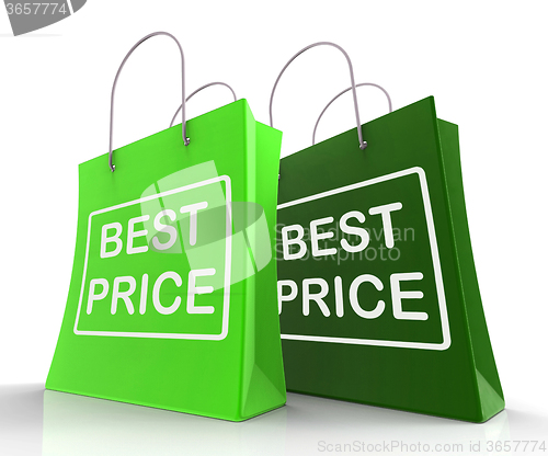 Image of Best Price Bags Represent Discounts and Bargains