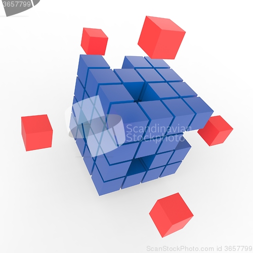Image of Incomplete Puzzle Showing Finishing Or Completion