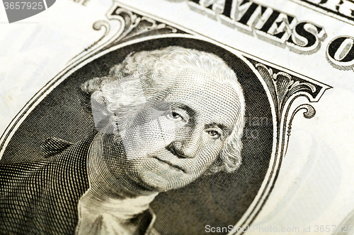 Image of US Dollar .  close-up  
