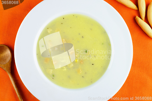 Image of Cream Asparagus Soup