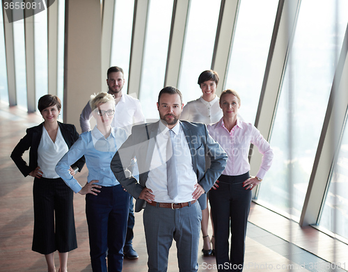 Image of diverse business people group