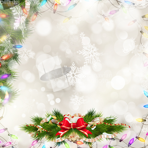 Image of Christmas background. EPS 10