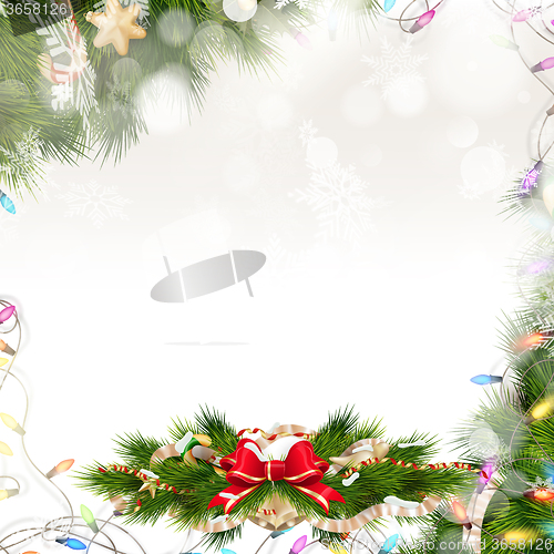 Image of Christmas decoration. EPS 10